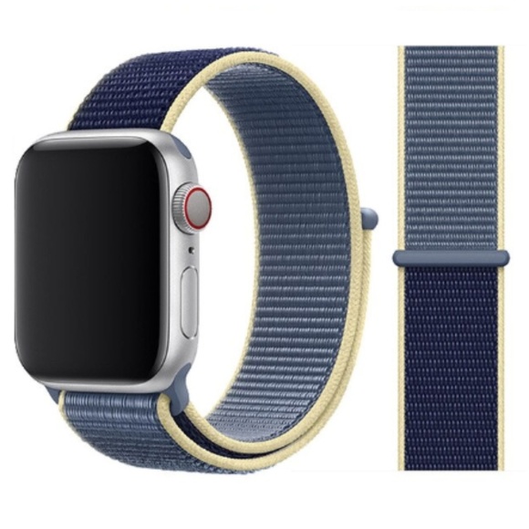 NEW [BAND] Alaskan Blue Strap Loop For Apple Watch - Picture 1 of 7